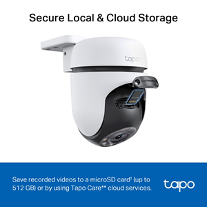 TP-LINK 3MP PTZ Speed Dome Pan-Tilt IP Kamera Tapo C510W