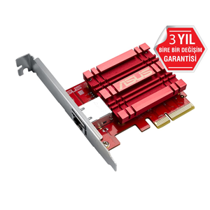 ASUS 1port XG-C100C v3 10GbE PCIe Ethernet Kartı