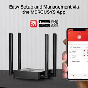 MERCUSYS MR62X WIFI6 AX1500 Dual Band Router
