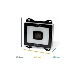 NEWLAND EM20-85-03 640x480 CMOS 1D/2D NFC Camlı TTL-232/USB OEM Karekod Okuma Motoru