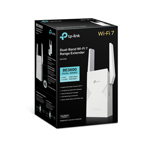 TP-LINK RE235BE WIFI7 BE3600 Çift Bant Menzil Genişletici Priz Tip