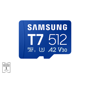 SAMSUNG 512GB T7 MB-MB512T/WW microSD Hafıza Kartı