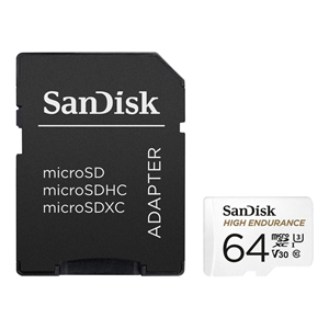 SANDISK 64GB High Endurance SDSQQNR-064G-GN6IA 100MB/s microSDHC Hafıza Kartı