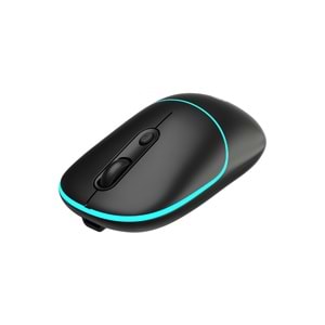 LENOVO LECOO WS204 Kablosuz 1200dpi Optic Siyah Mouse