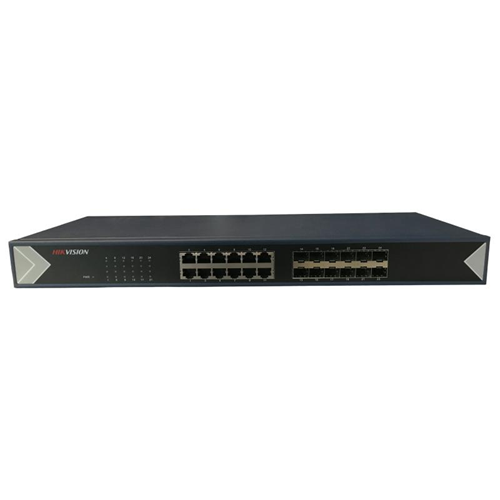HIKVISION 24port 12-SFP Gigabit Yönetilemez Omurga Switch RackMount DS-3E0524TF