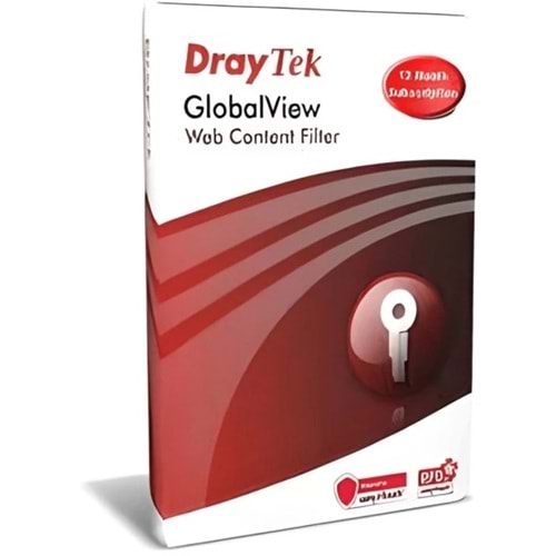 DRAYTEK 1 Yıl Lisans Güncelleme Web Content Filter(WCF)B.Paket