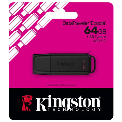 KINGSTON 64GB USB 3.2 EXODIA S DTXG2/64GB Taşınabilir Bellek