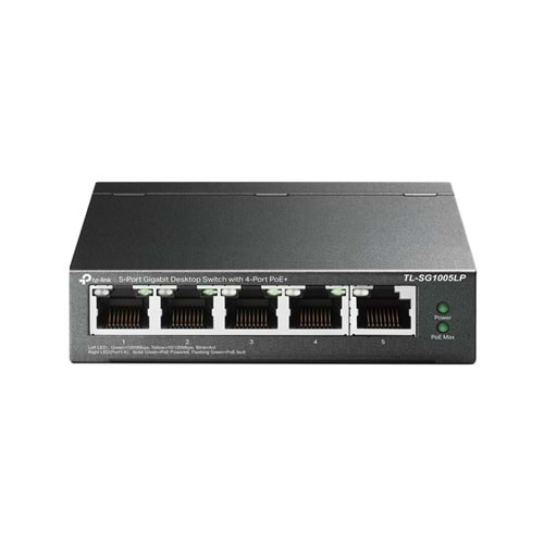 TP-LINK 4port PoE 40w Gigabit Switch TL-SG1005LP