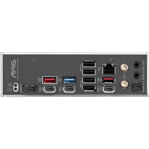 MSI MAG B850 TOMAHAWK MAX WIFI7 DDR5 HDMI-USBC DP PCIE 5.0 AM5 ATX