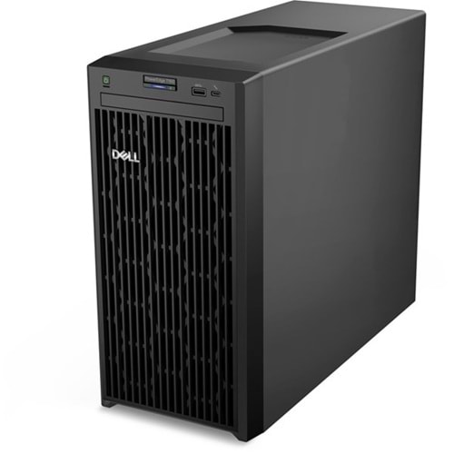 DELL T150 PET150SPL5 E-2314 16GB DDR4 ECC UDIMM-1x480GB SSD 365w 5U Tower Sunucu PERC H355 Adapter, Full Height