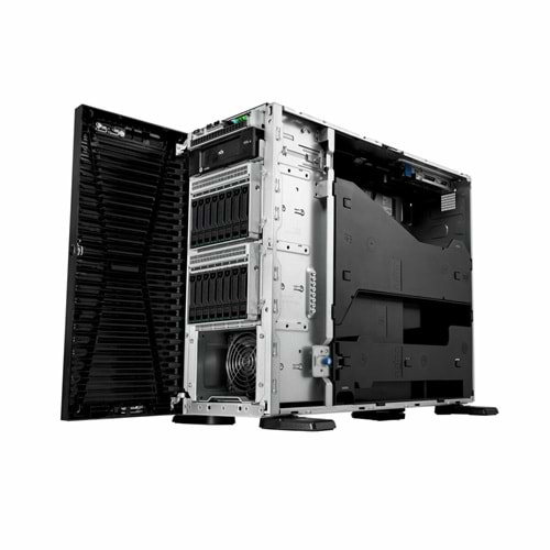 HPE PROLIANT ML110 G11 P81774-425 XEON 3508U-128GB DDR5 RDIMM-2X480GB+4X960GB SSD-2x1000w Tower Sunucu