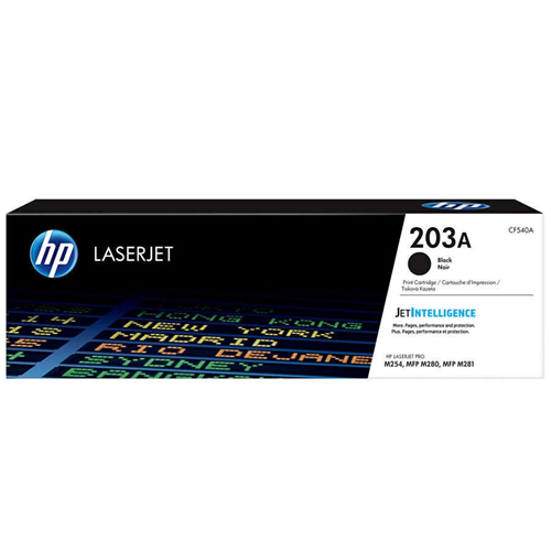 HP 203A / CF540A Siyah Orijinal LaserJet Toner – 1.400 Sayfa