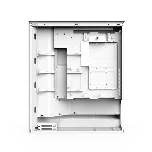 NZXT H7 FLOW 2024 CM-H72FW-R1 RGB Gaming EATX PC Kasası Beyaz