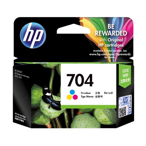 HP CN693A No 704 3 Renkli Mürekkep Kartuşu