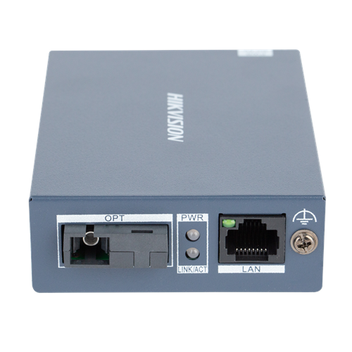 HIKVISION DS-3D501T-A 20KM Gigabit Fiber Medya Dönüştürücü - Single Mode Single Fiber