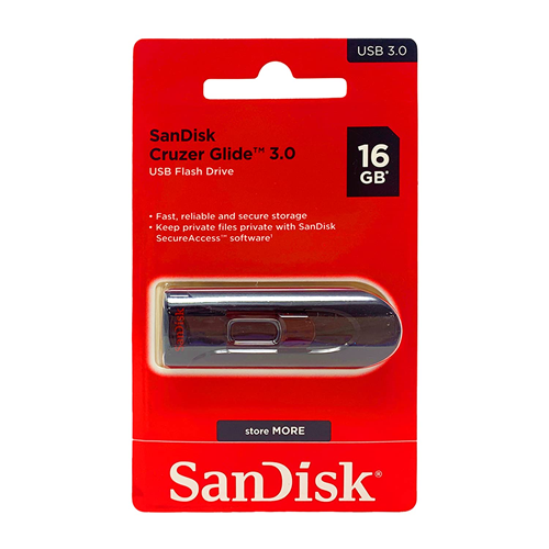 SANDISK 16GB Cruzer Glide SDCZ600-016G-G35 Usb 3.0 Bellek