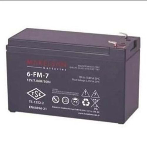 MAKELSAN 12v 7amper 6-FM-7 Kuru Tip Akü