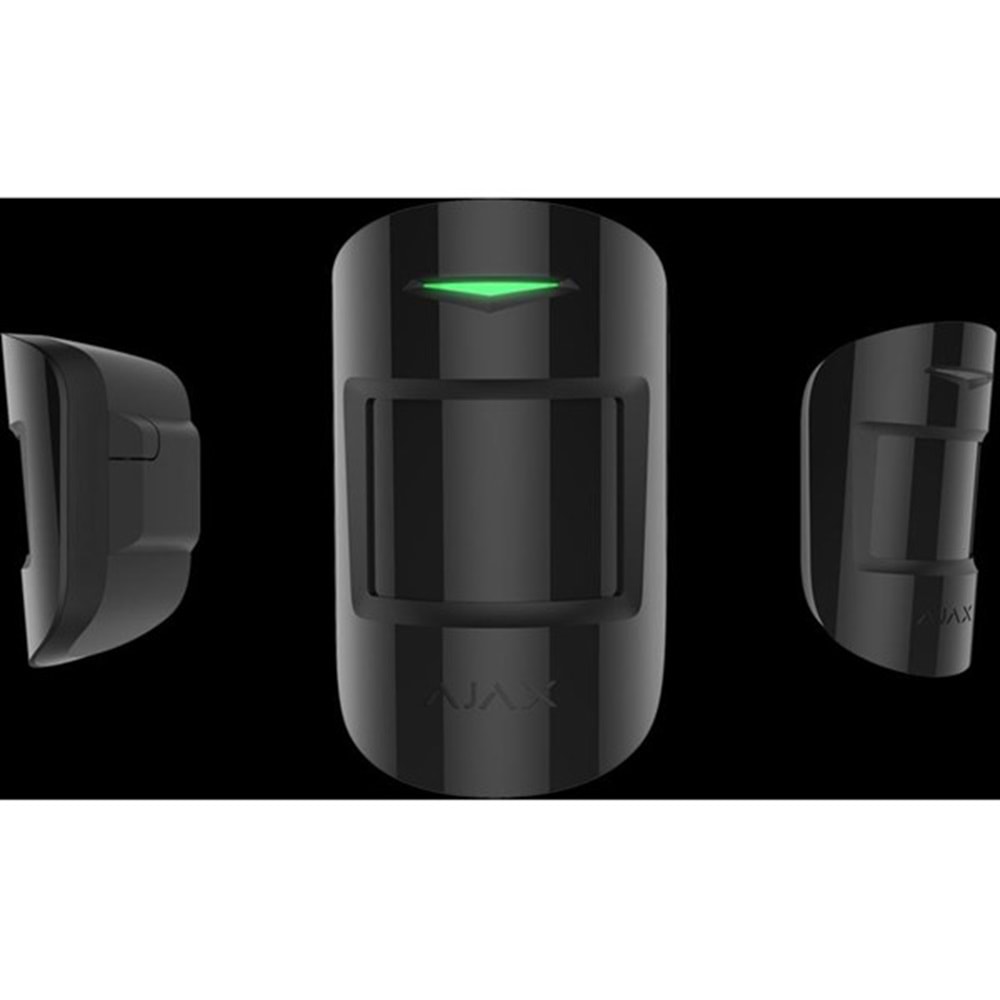 AJAX MotionProtect Plus Kablosuz Haraket Dedektörü Siyah