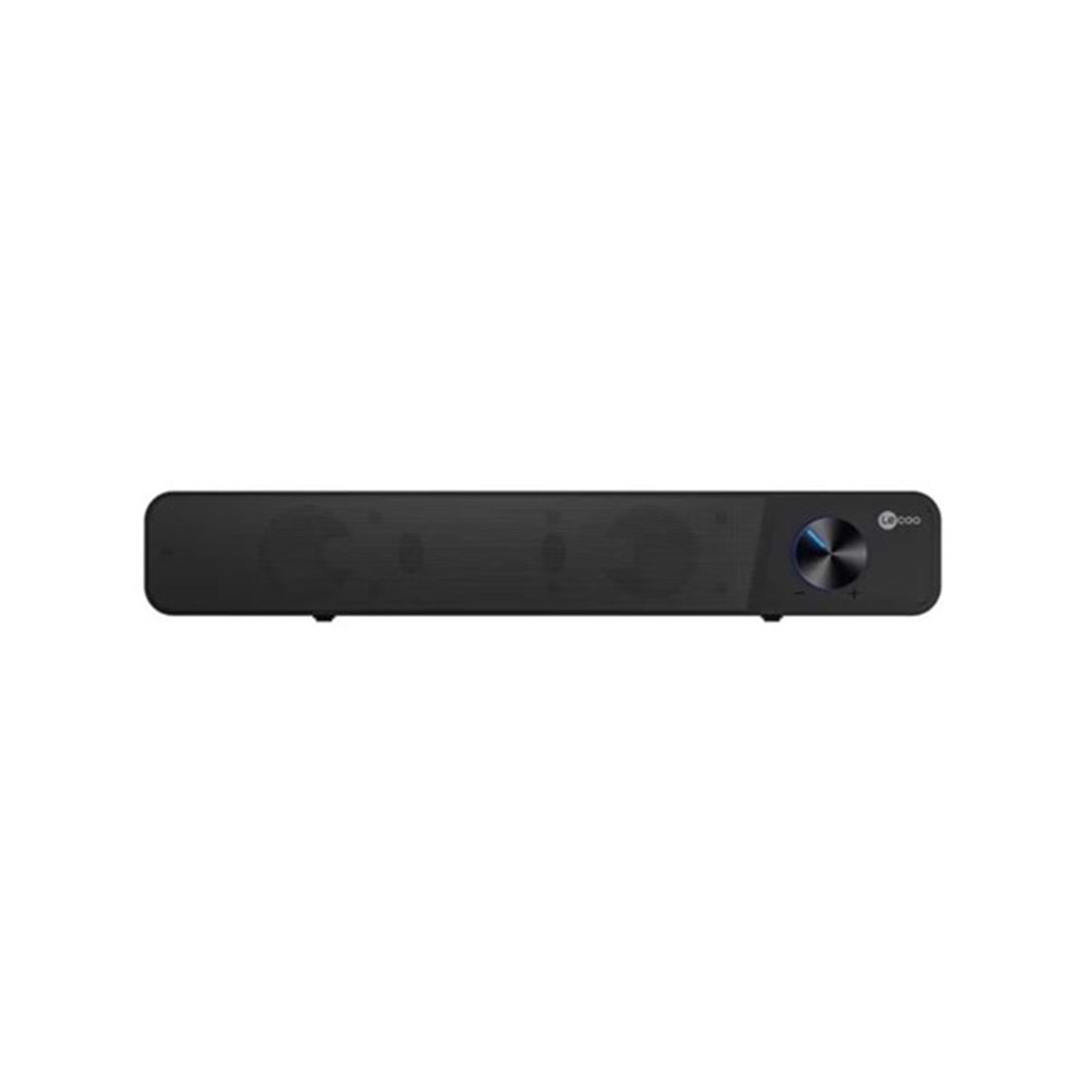LENOVO LECOO DS111 Stereo USB+3.5mm Jack Siyah 6w RMS Soundbar Speaker