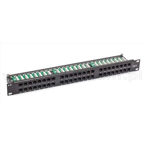 ODS 50port Telefon Patch Panel 10C-SB1U50PCAT3-RL1A