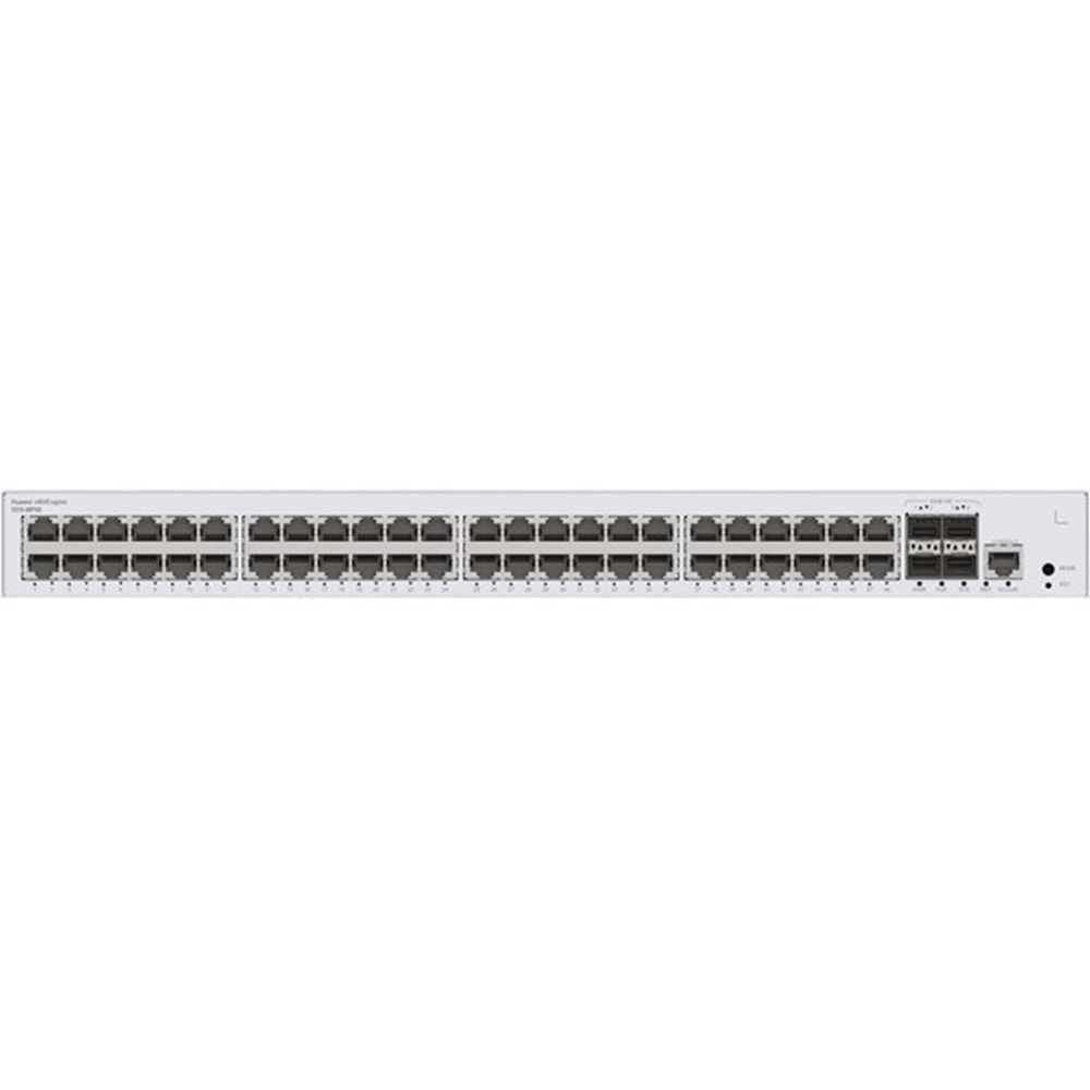 HUAWEI 48port 380w FULL PoE eKIT S310-48P4X GIGABIT 4XSFP Yönetilebilir Switch RackMount Layer2