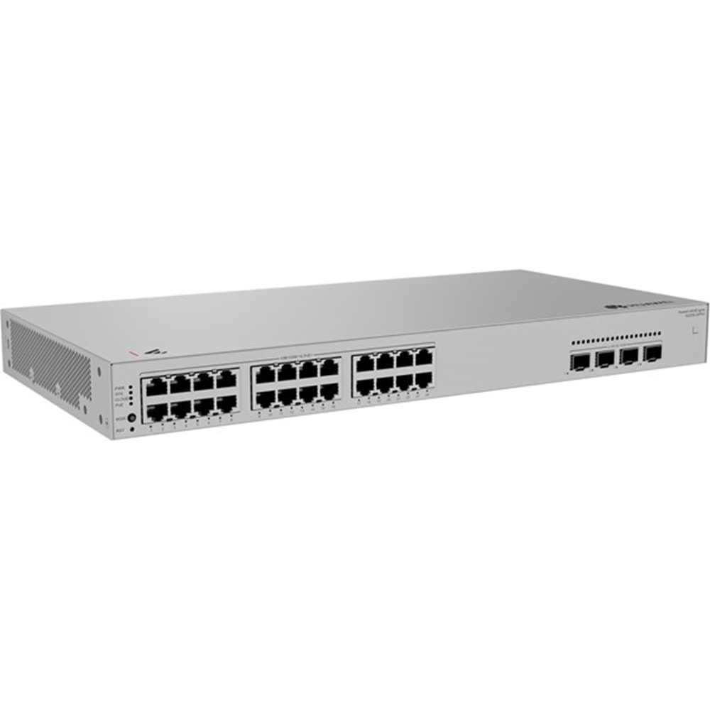 HUAWEI 24port 400W FULL PoE eKIT S220S-24P4J GIGABIT 4XSFP Yönetilebilir Switch RackMount Layer2