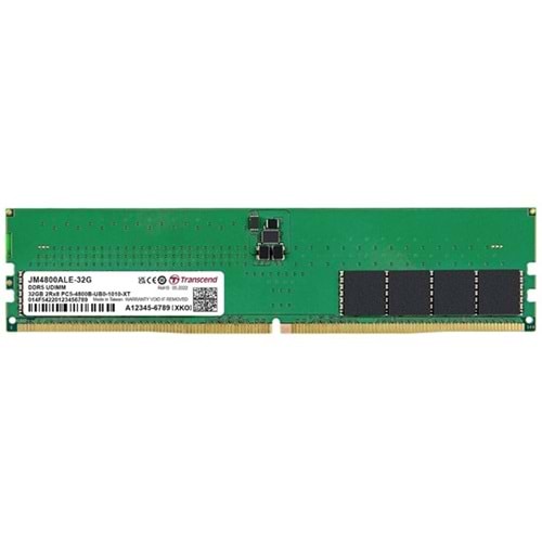 TRANSCEND 32GB DDR5 4800MHZ PC RAM VALUE JM4800ALE-32G
