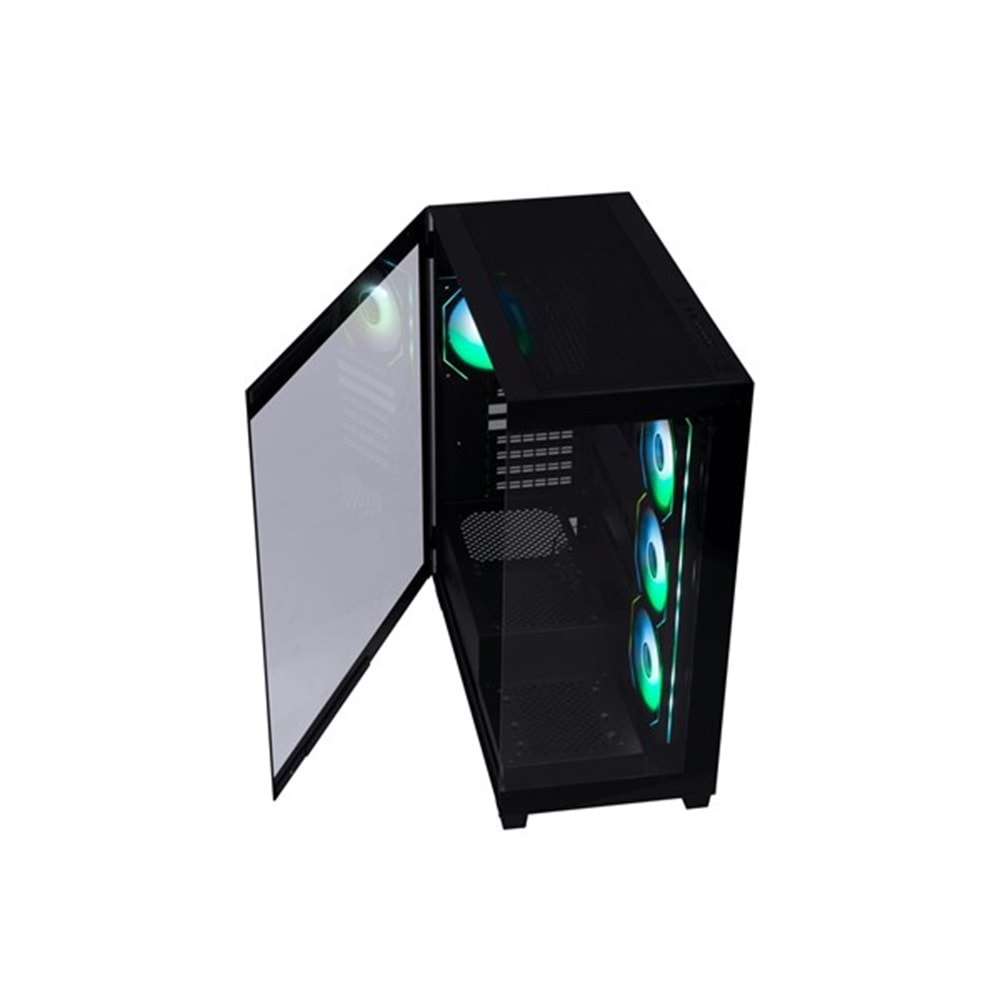 BITFENIX 750W 80+ BRONZE CUBE PREMIUM BFC-CETB75KKGSK-4A Gaming Mid-Tower PC Kasası Pencereli