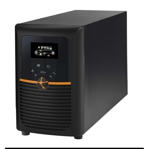 TUNÇMATİK 1KVA NEWTECH ECO X9 TSK10223 ONLINE 1/1F LED EKRAN UPS (2x12v 7AH)