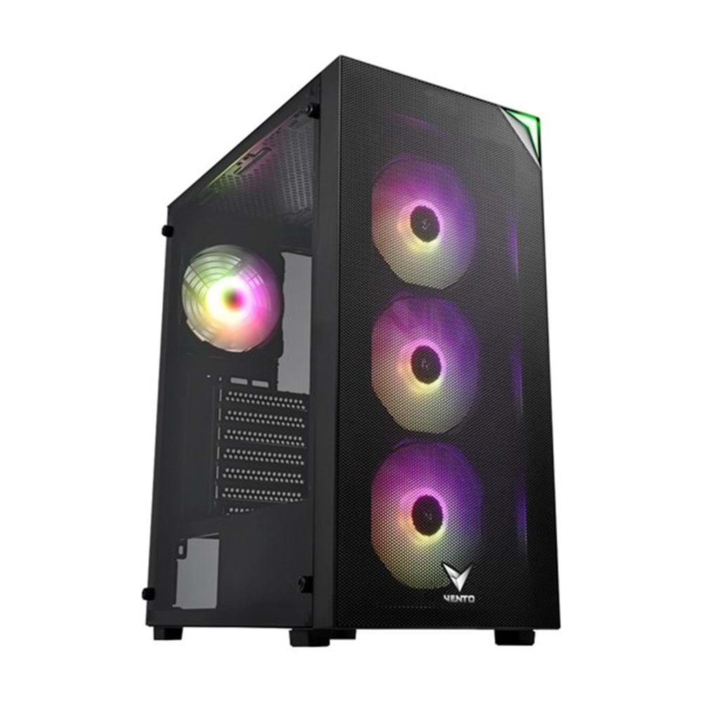 VENTO 750W 80+ VG3400S Gaming Mid-Tower PC Kasası