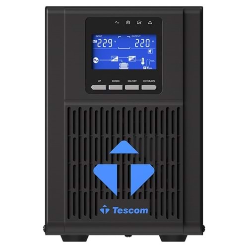 TESCOM 1KVA NEOLINE ONLINE 1/1F LCD EKRAN UPS 2x 12v 9amper