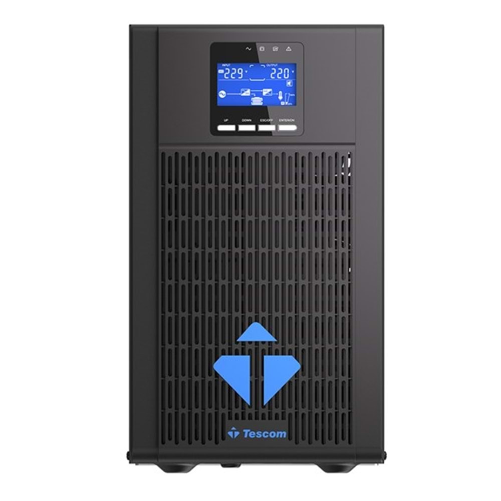 TESCOM 3KVA NEOLINE ONLINE 1/1F LCD EKRAN UPS 6x 12v 7amper