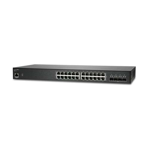 SONICWALL 24port 410W FULL PoE 02-SSC-8377 GIGABIT 4XSFP+ Yönetilebilir Switch RackMount