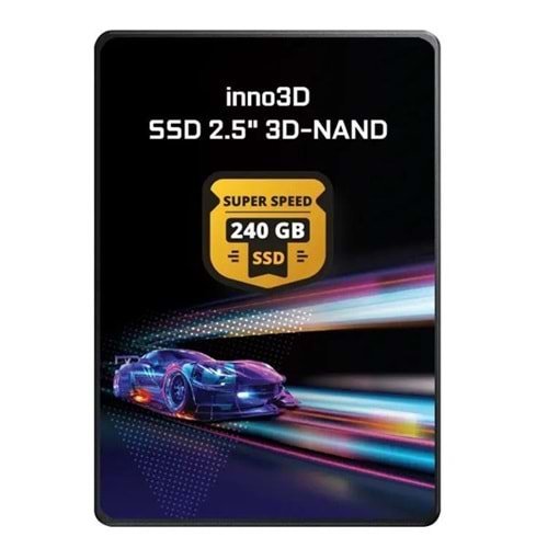 INNO3D 240GB SUPER SPEED 520- 460MB/s SSD SATA-3 Disk