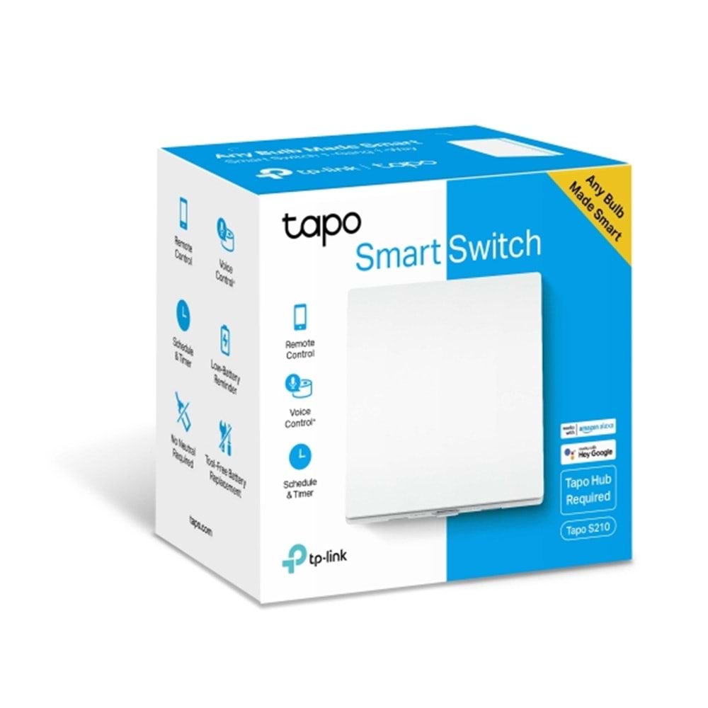 TP-LINK TAPO S210 Akıllı Işık Anahtarı 