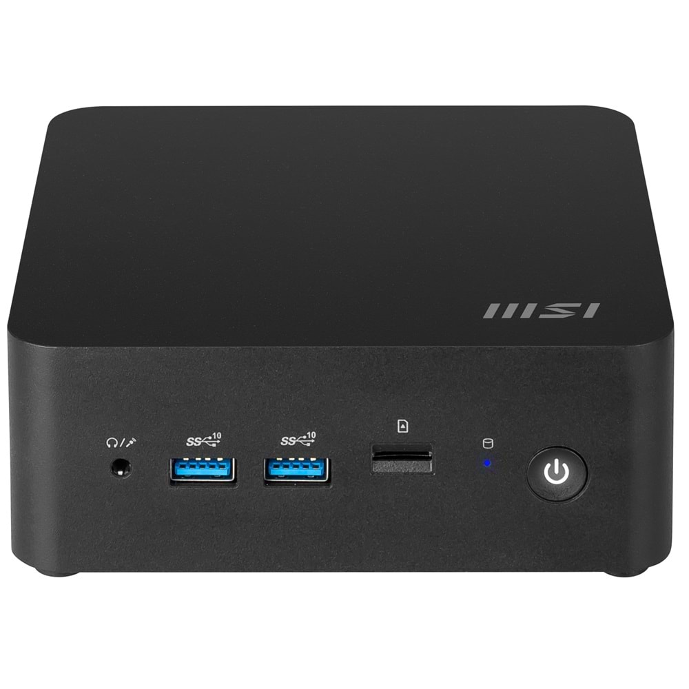 MSI CUBI NUC 1M-267XTR CORE 7 150U 16GB DDR5 1TB SSD FDOS SIYAH MINI DT PC