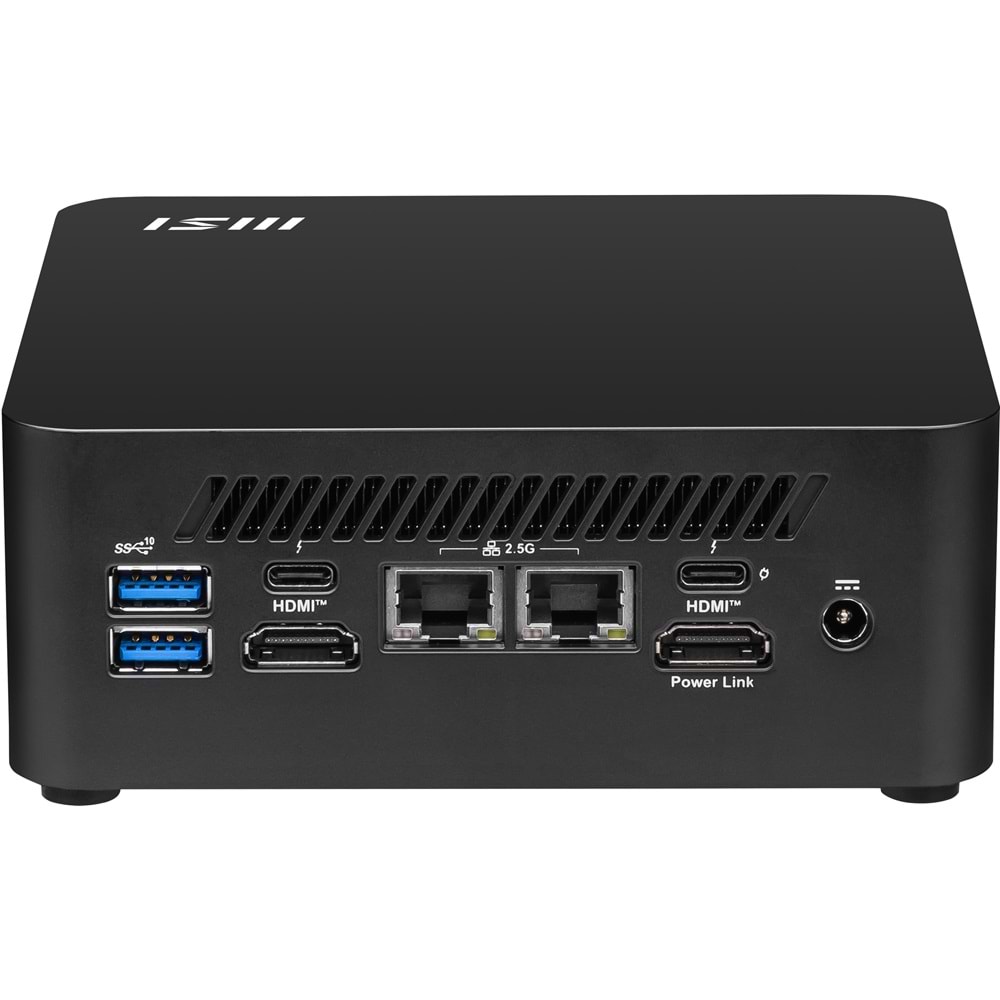 MSI CUBI NUC 1M-267XTR CORE 7 150U 16GB DDR5 1TB SSD FDOS SIYAH MINI DT PC