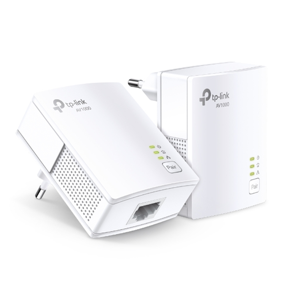 TP-LINK TL-PA7017 KIT 1000mbps AV1000 EV Ofis Tipi PowerLine Ağ Adaptörü