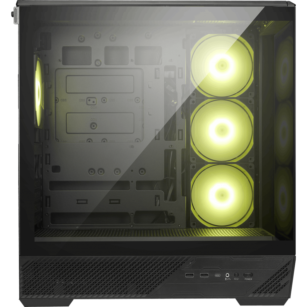 MSI MAG PANO 130R PZ PANORAMIK GAMING MID-TOWER PC KASASI SİYAH