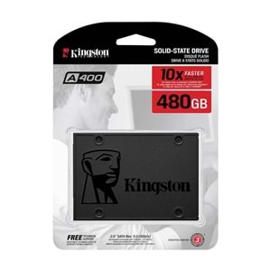 KINGSTON 480GB A400 SA400S37/480G 500-450MB/s SSD SATA-3 Disk