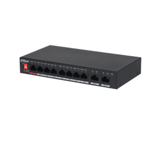 DAHUA 8port PoE 96w Gigabit Yönetilemez Switch DH-PFS3010-8ET-96