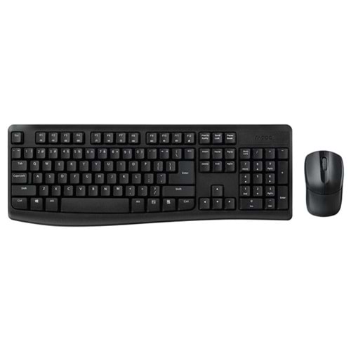 RAPOO X1800 PRO Kablosuz Klavye Mouse Set Siyah