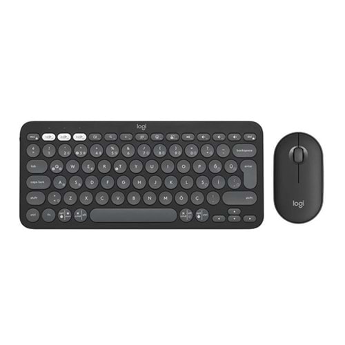 LOGITECH Q TR PEBBLE KLAVYE VE MOUSE SET 920-012245