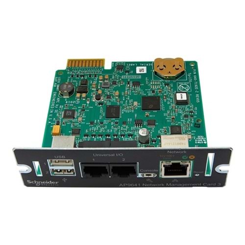 APC AP9641 Network Management Card 3 With Environmental Monitoring