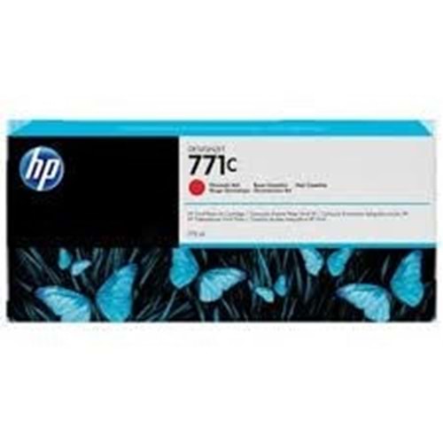 Hp No:771 B6Y08A 775Ml Kırmızı Kartuş