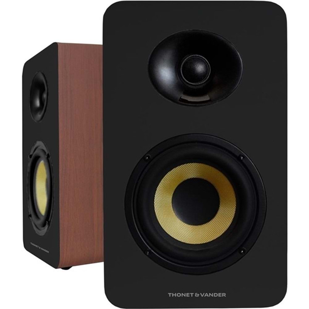 THONET Vander Vertrag Gen 2 HK096-03623 80W RMS Ahşap Bluetooth 5.0 RCA 2.0 Hoparlör