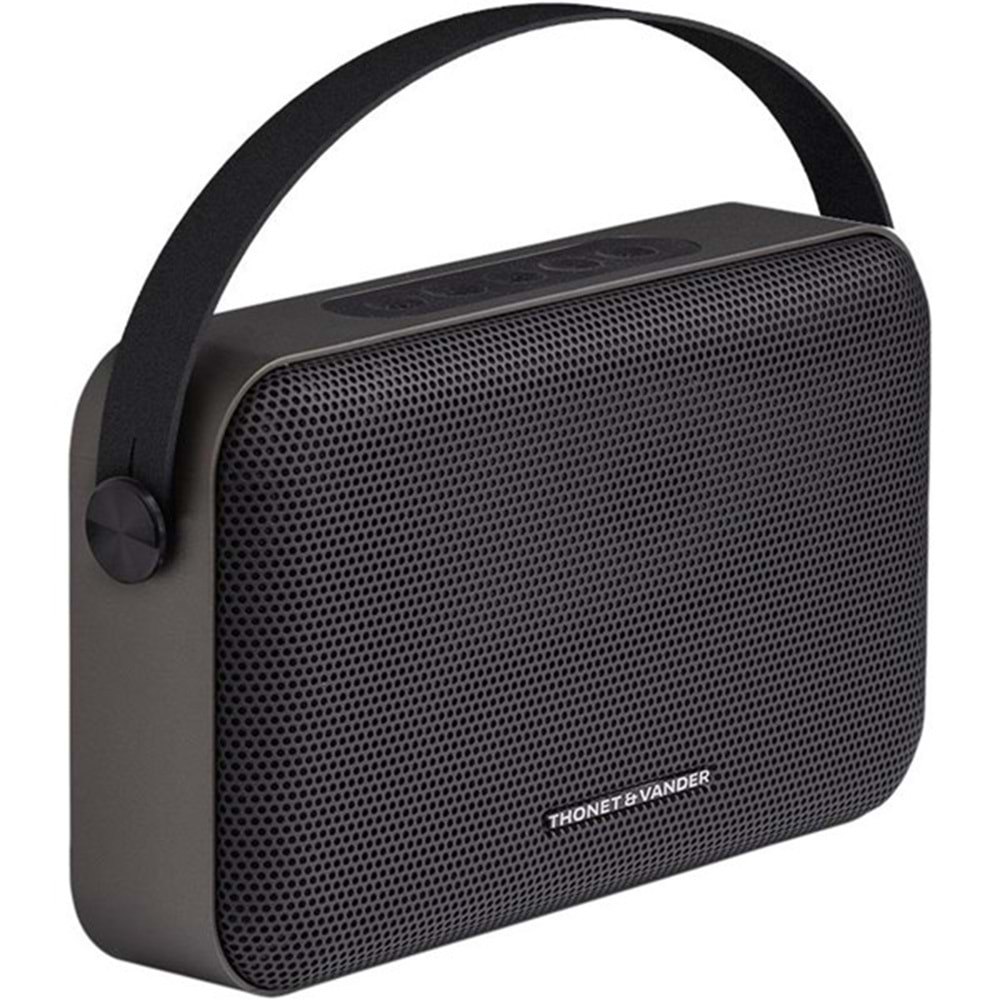 THONET Vander Ziegel HK096-03651 30W RMS Siyah Bluetooth TWS Taşınabilir Hoparlör
