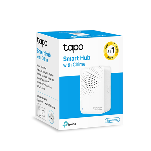 TP-LINK Tapo H100 Zil Özellikli ile Tapo Akıllı Hub