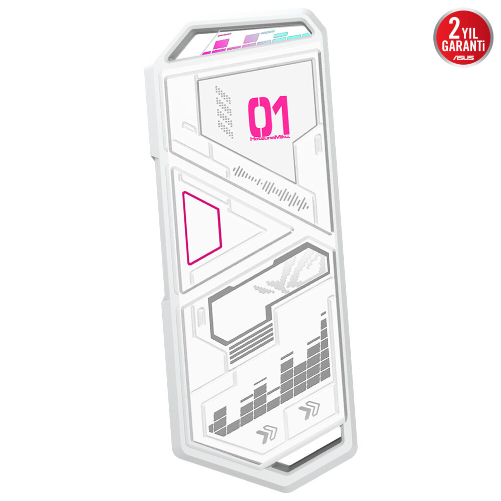 ASUS ROG STRIX ARION HATSUNE MIKU EDITION M.2 NVME USB-C Harici SSD Kutusu