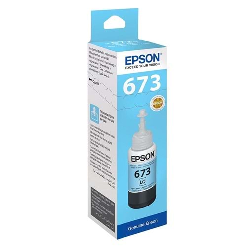 EPSON T67354A Açık Mavi Tanklı Sistem Mürekkebi 